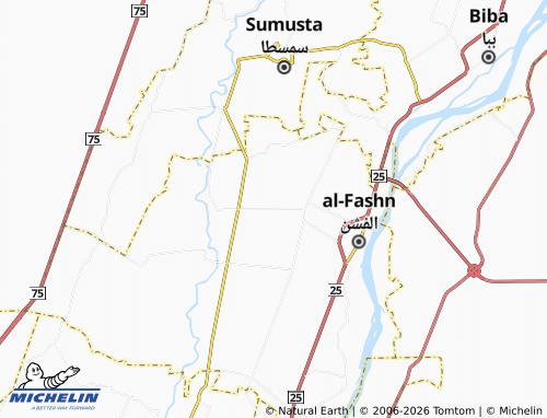 Mapa MICHELIN Munsha'at al-Sadat - ViaMichelin