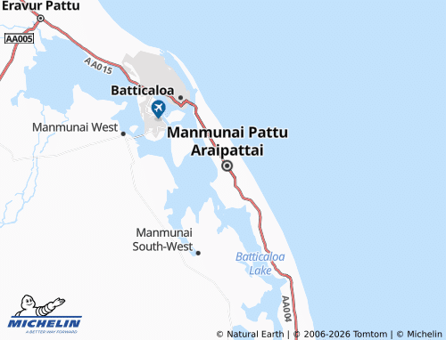 Mappa MICHELIN Arayampathy Central - ViaMichelin