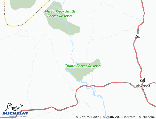 MICHELIN Tede map - ViaMichelin