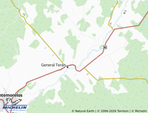 Mappa MICHELIN Brisas del Pedregal - ViaMichelin