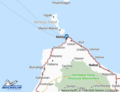 MICHELIN Cubay Norte map - ViaMichelin