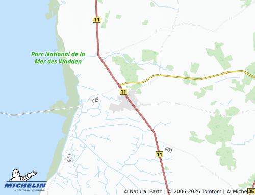 Mapa MICHELIN Skærbæk - ViaMichelin