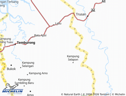 Mappa MICHELIN Kampung Sekurop - ViaMichelin
