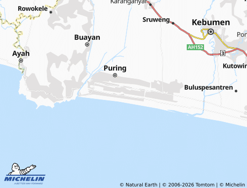 MICHELIN Waluyorejo map - ViaMichelin
