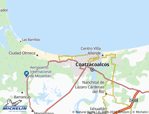 Mappa MICHELIN Paraíso - ViaMichelin