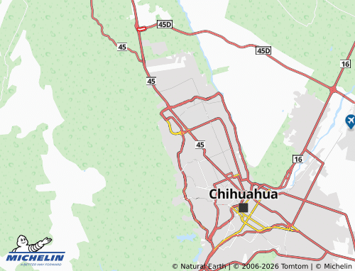 Mappa MICHELIN Campus II UACH - ViaMichelin