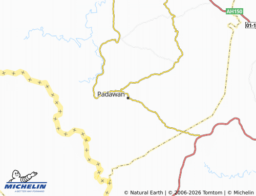 Mappa MICHELIN Padawan - ViaMichelin