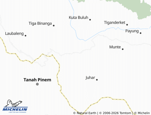 MICHELIN Gunung map - ViaMichelin