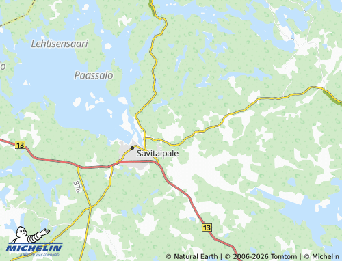 MICHELIN-Landkarte Pöntylä - ViaMichelin