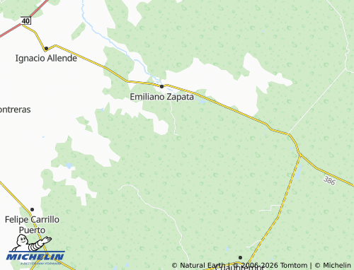 Carte MICHELIN Héroes de Chapultepec - ViaMichelin