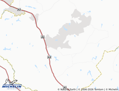 MICHELIN Riversedge map - ViaMichelin