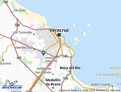 Mapa MICHELIN Moderno - ViaMichelin