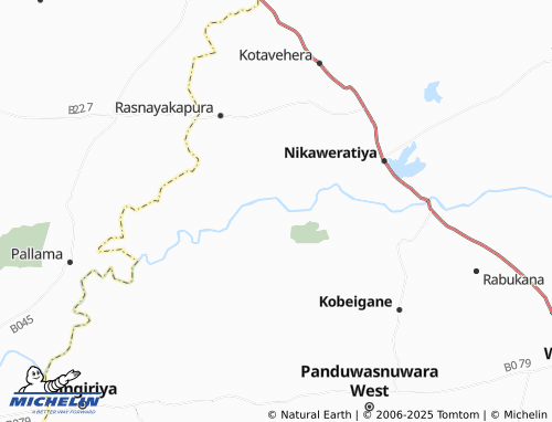 MICHELIN Hathalawa map - ViaMichelin