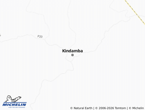 Mapa MICHELIN Kindamba - ViaMichelin