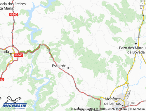 MICHELIN-Landkarte A Cruz - ViaMichelin