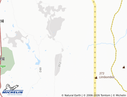 MICHELIN Tikhuba map - ViaMichelin