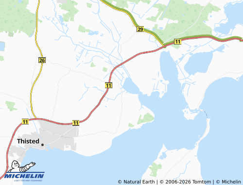 Kaart MICHELIN Hov - ViaMichelin