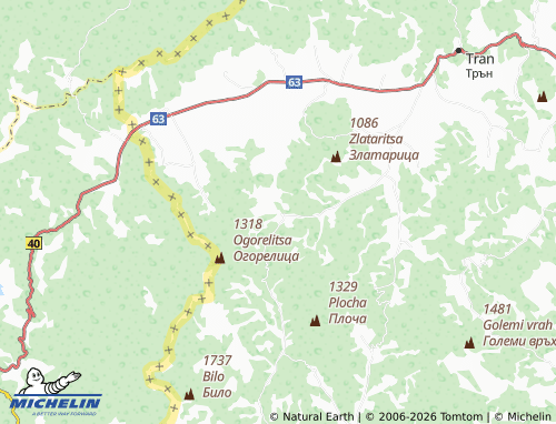 MICHELIN-Landkarte Staychovtsi - ViaMichelin
