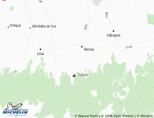 MICHELIN Dejani map - ViaMichelin