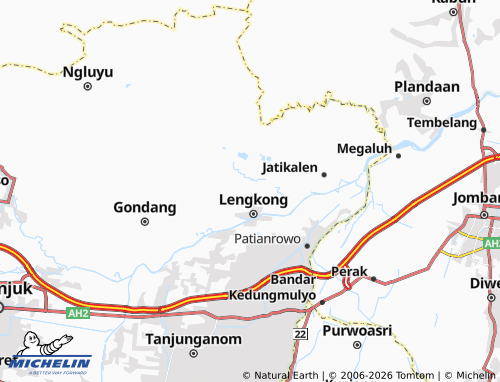 MICHELIN-Landkarte Ngringin - ViaMichelin