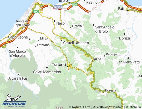 MICHELIN Sfaranda map - ViaMichelin