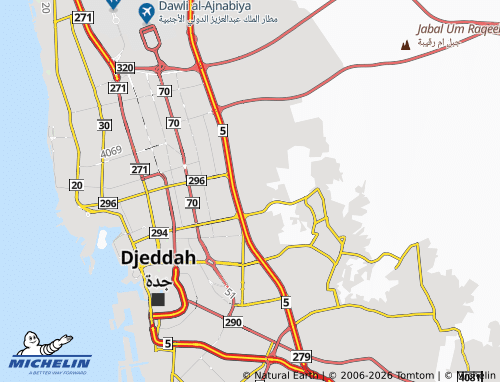 Carte MICHELIN al-Wahah - ViaMichelin