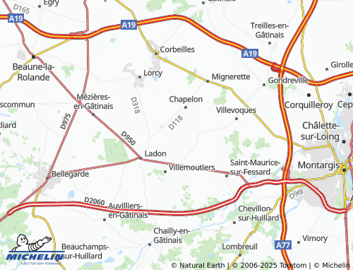 Mappa MICHELIN La Poterne - ViaMichelin