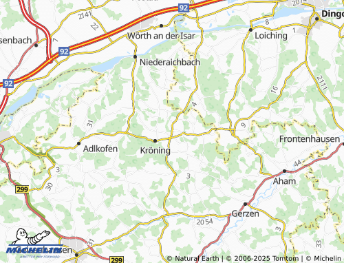 Mappa MICHELIN Magersdorf - ViaMichelin
