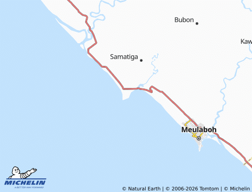 Carte MICHELIN Lhok Bubon - ViaMichelin