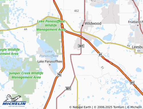 MICHELIN Coleman map - ViaMichelin