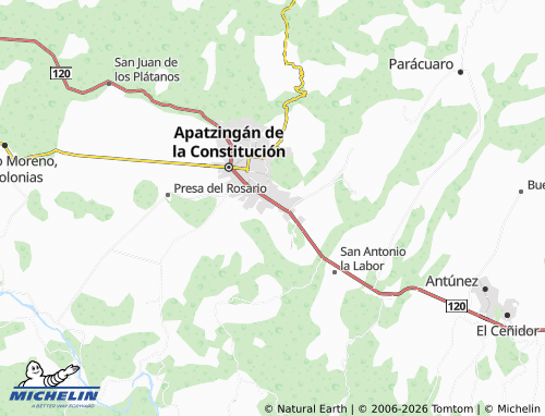 Mapa MICHELIN Rafael Sánchez Tapia - ViaMichelin