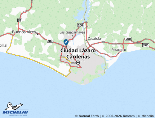 Mappa MICHELIN Puentes Cuates - ViaMichelin