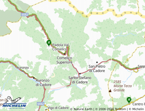 MICHELIN Costa map - ViaMichelin