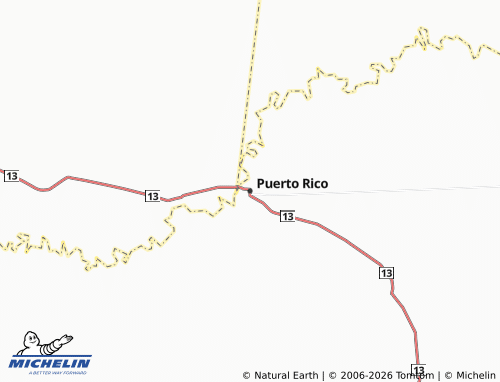 MICHELIN Puerto Rico map - ViaMichelin