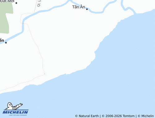 Mappa MICHELIN Tân Ân - ViaMichelin