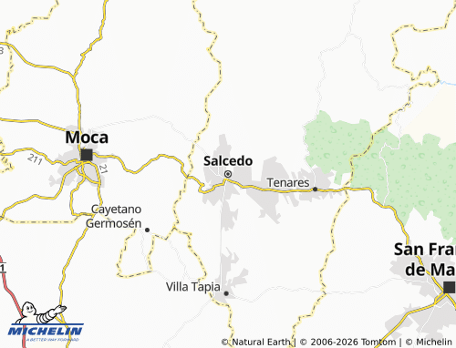 Mappa MICHELIN Salcedo - ViaMichelin