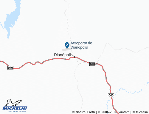 Carte MICHELIN Dianópolis - ViaMichelin