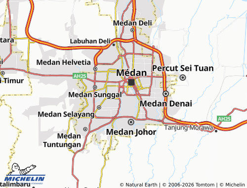MICHELIN Anggrung map - ViaMichelin