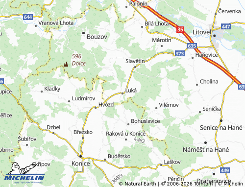 Mappa MICHELIN Luká - ViaMichelin