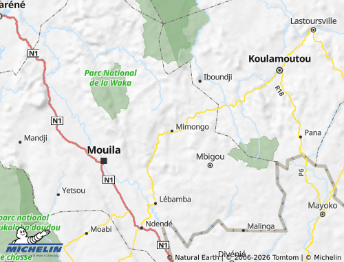 Mappa MICHELIN Ogoulou - ViaMichelin