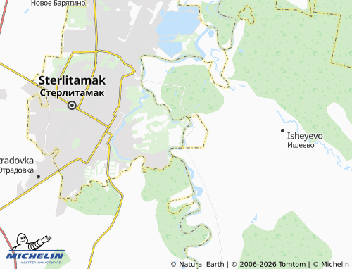 MICHELIN-Landkarte Stroitel'-2 SNT - ViaMichelin