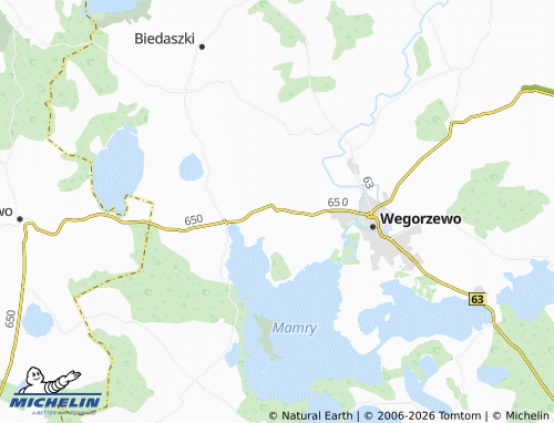 Carte MICHELIN Trygort - ViaMichelin