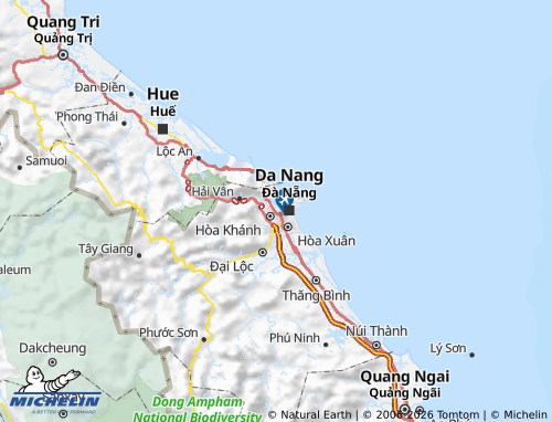 MICHELIN Liên Chiểu map - ViaMichelin