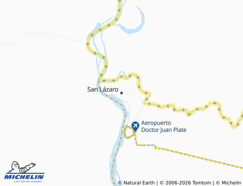 Mapa MICHELIN San Lázaro - ViaMichelin