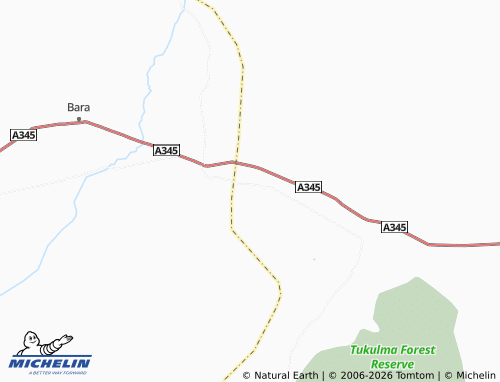 MICHELIN Jumari map - ViaMichelin