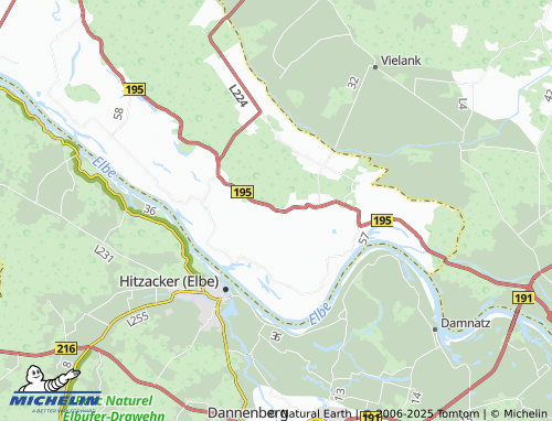 MICHELIN Pinnau map - ViaMichelin