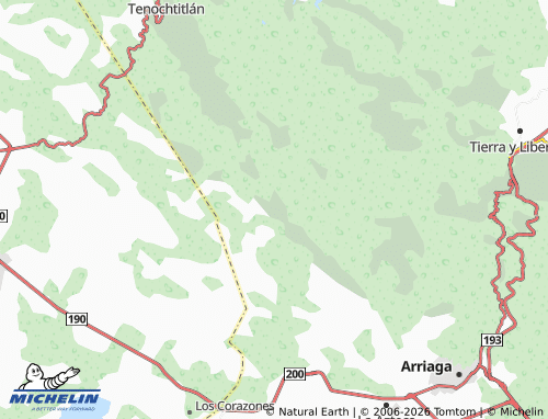 Mapa MICHELIN Ejido Nuevo Colosio - ViaMichelin
