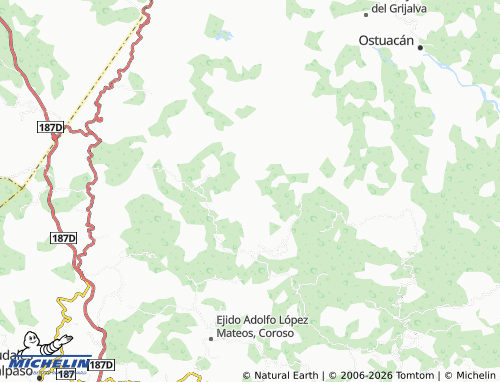 MICHELIN-Landkarte Cuauhtémoc - ViaMichelin