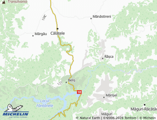 Mappa MICHELIN Dealu Negru - ViaMichelin