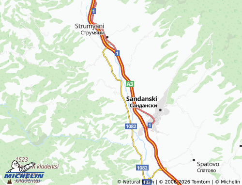 Mapa MICHELIN Valkovo - ViaMichelin
